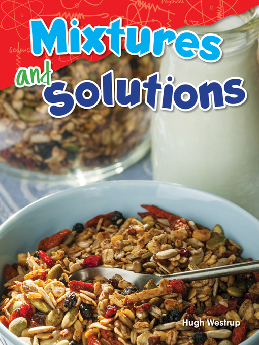 Title details for Mixtures and Solutions by Hugh Westrup - Available